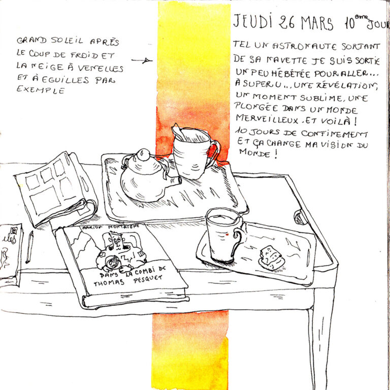 Fenêtre sur confinement - Journaux dessinés